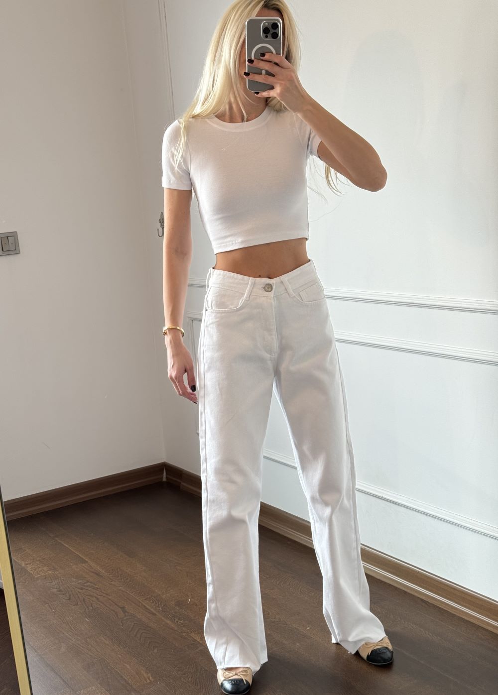 Boyfriend Beyaz Jean