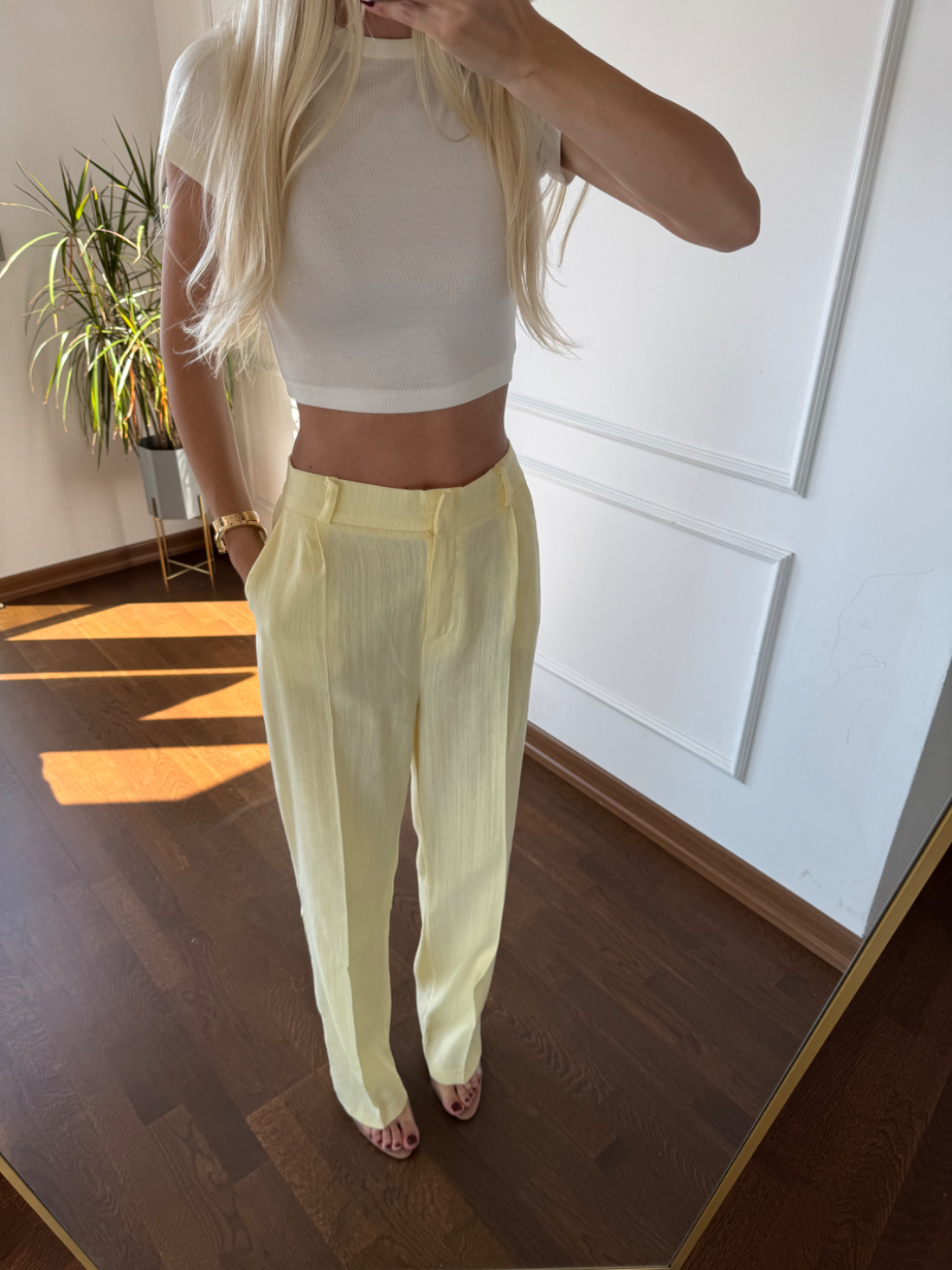 Krem Kısa Soft Touch Body