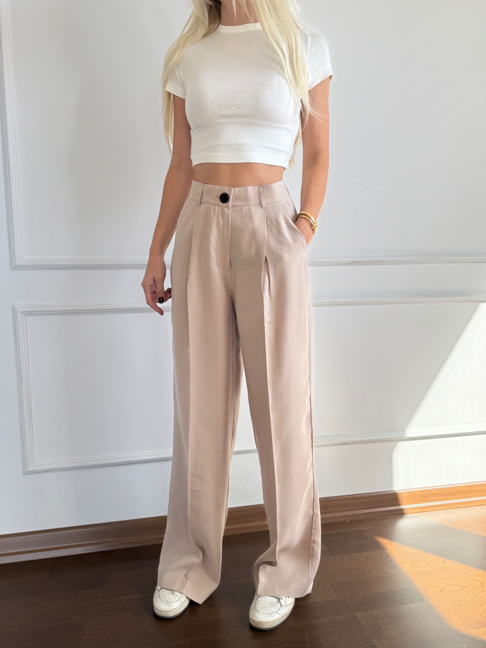 Taş Palazzo Pantolon