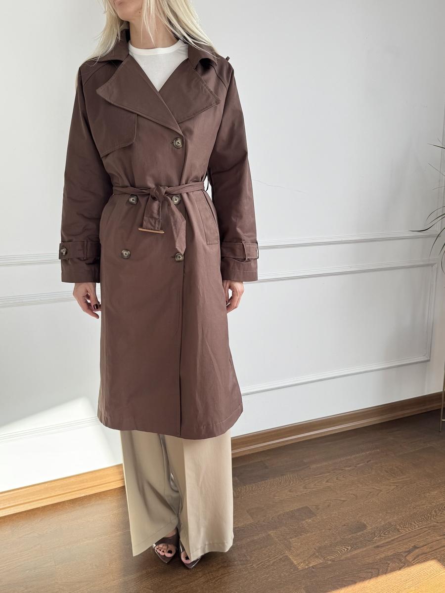 Premium Acı Kahve Trençkot