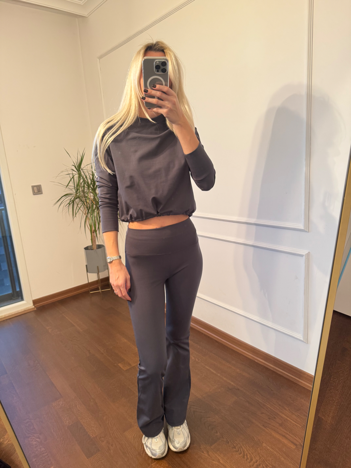 Yoga İkili Takım Alt Üst Antrasit