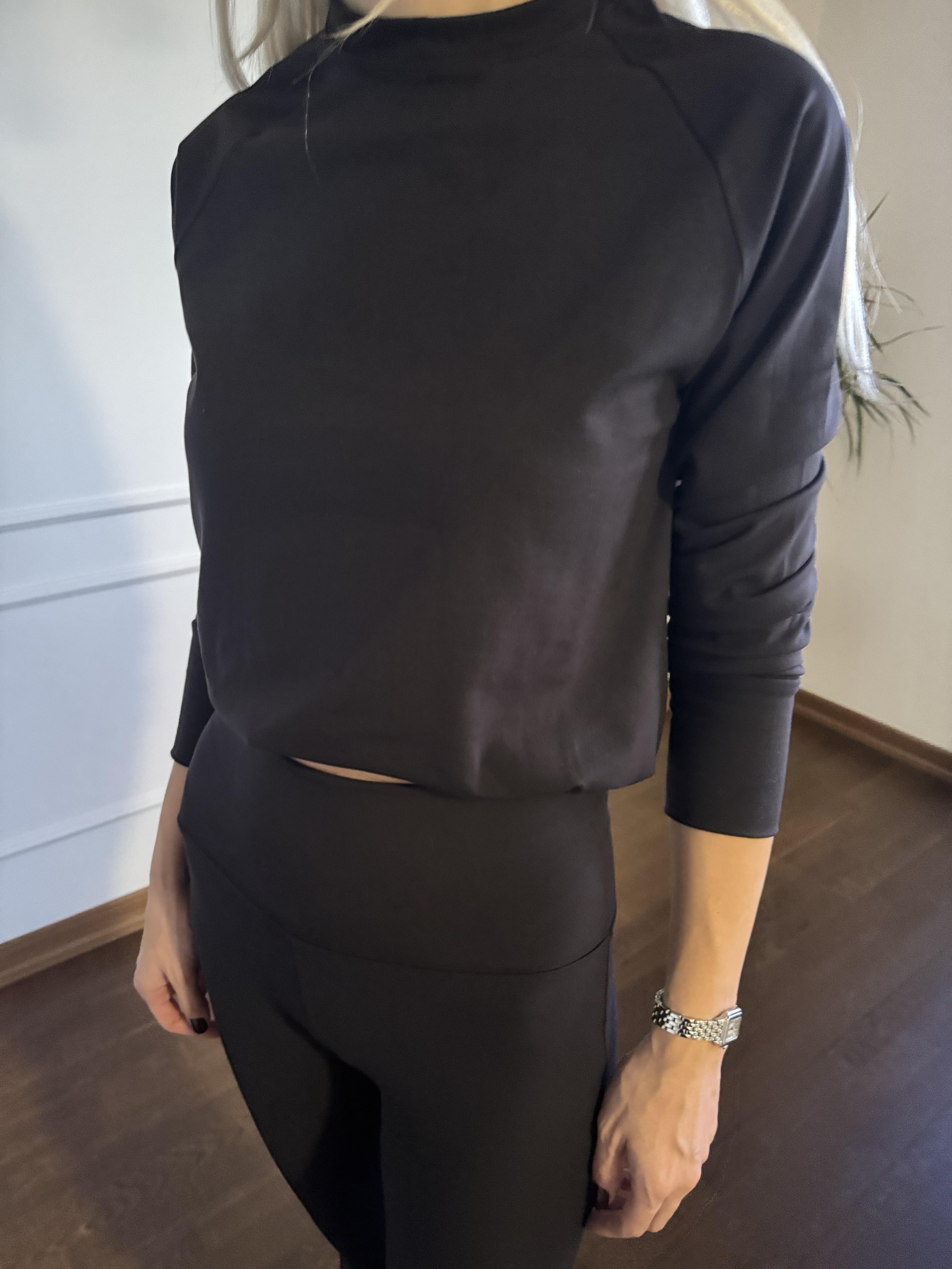 Yoga İkili Takım Alt Üst Siyah