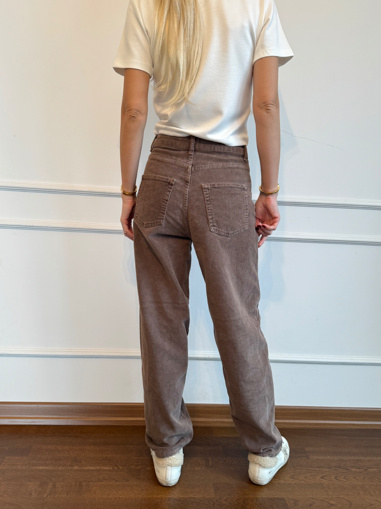 Cappucino Kadife Pantolon