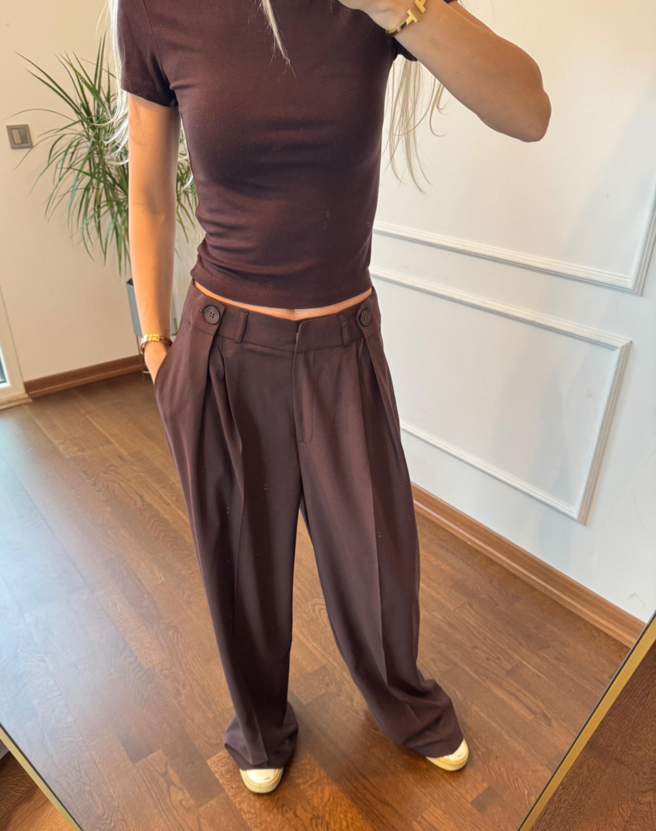 Acı Kahve Palazzo Pantolon