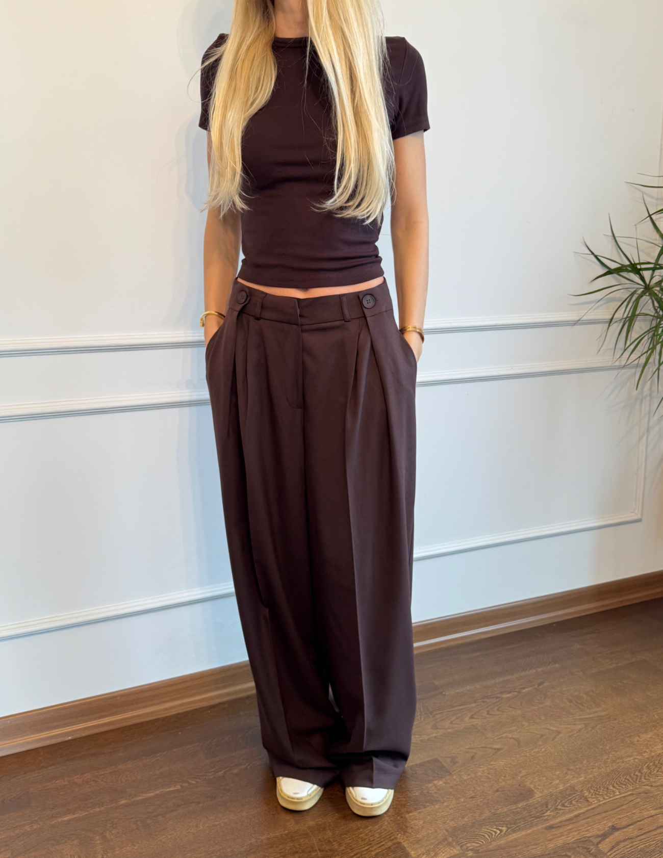 Acı Kahve Palazzo Pantolon